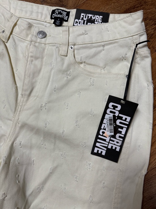 Future Collective Denim - Future Collective Wide Leg Jeans